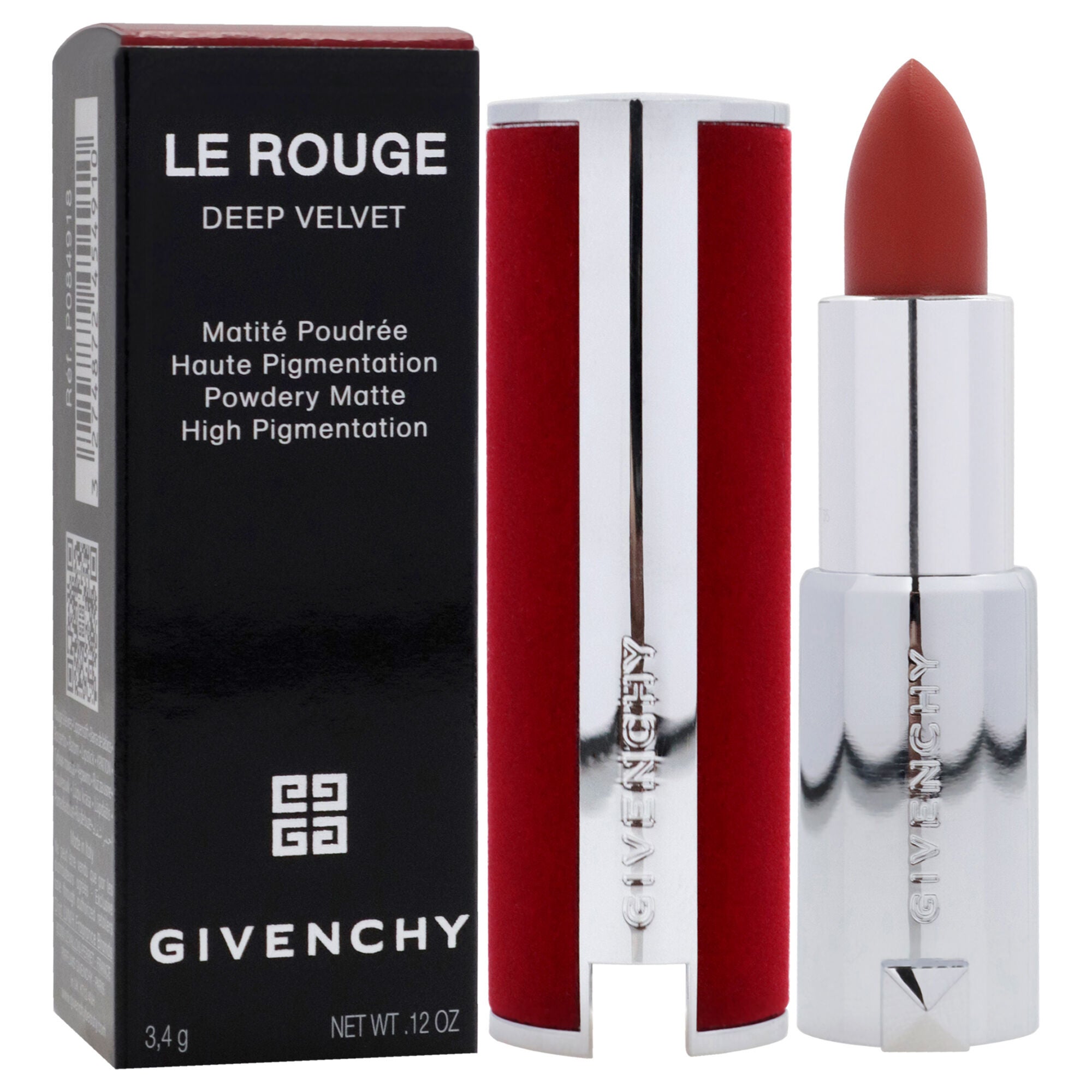Le Rouge Deep Velvet Matte Lipstick - N35 by Givenchy for Women - 0.12 oz Lipstick, , alternate image number 6