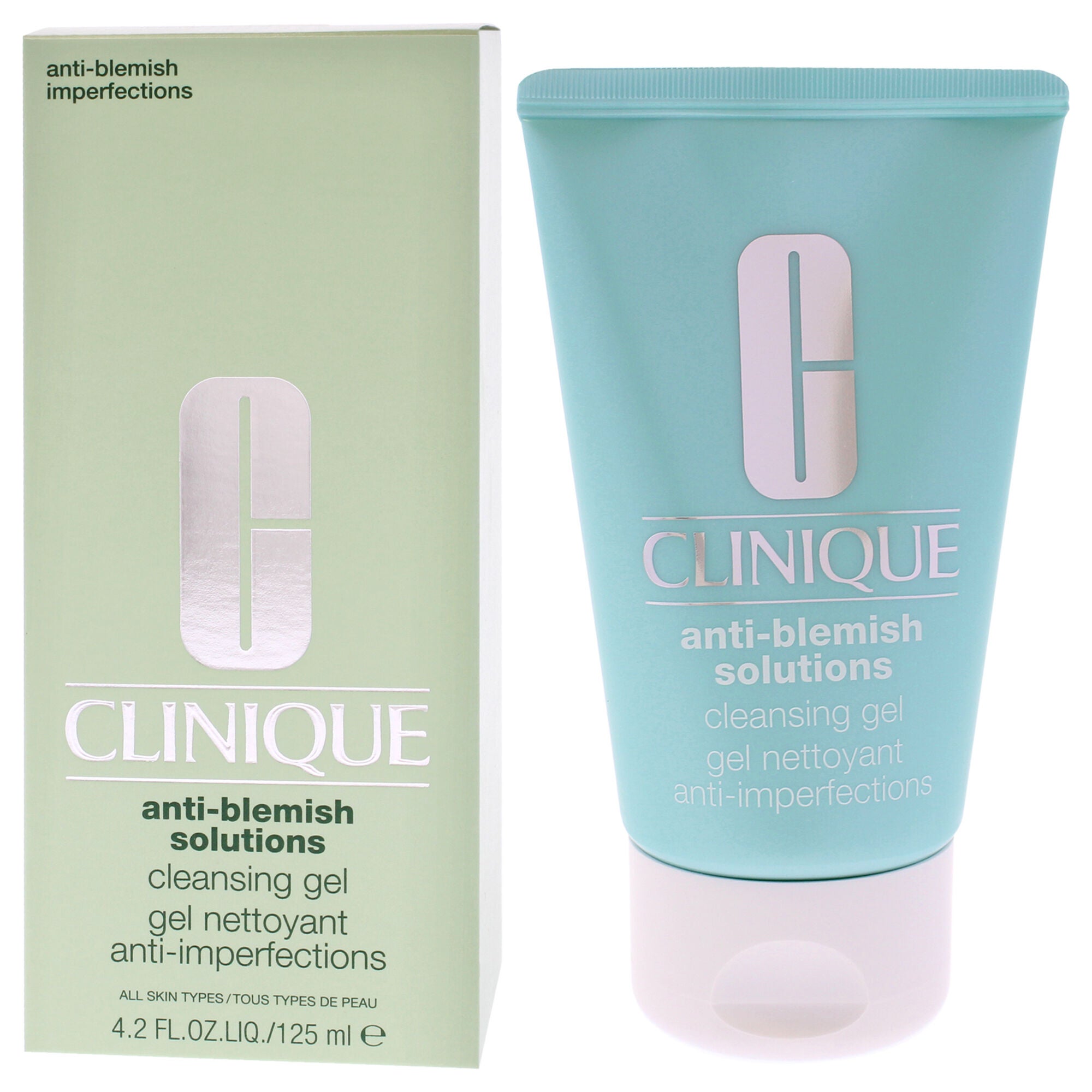 Anti-Blemish Solutions Cleansing Gel - All Skin Types by Clinique for Unisex - 4.2 oz Gel, See Description, alternate image number 3