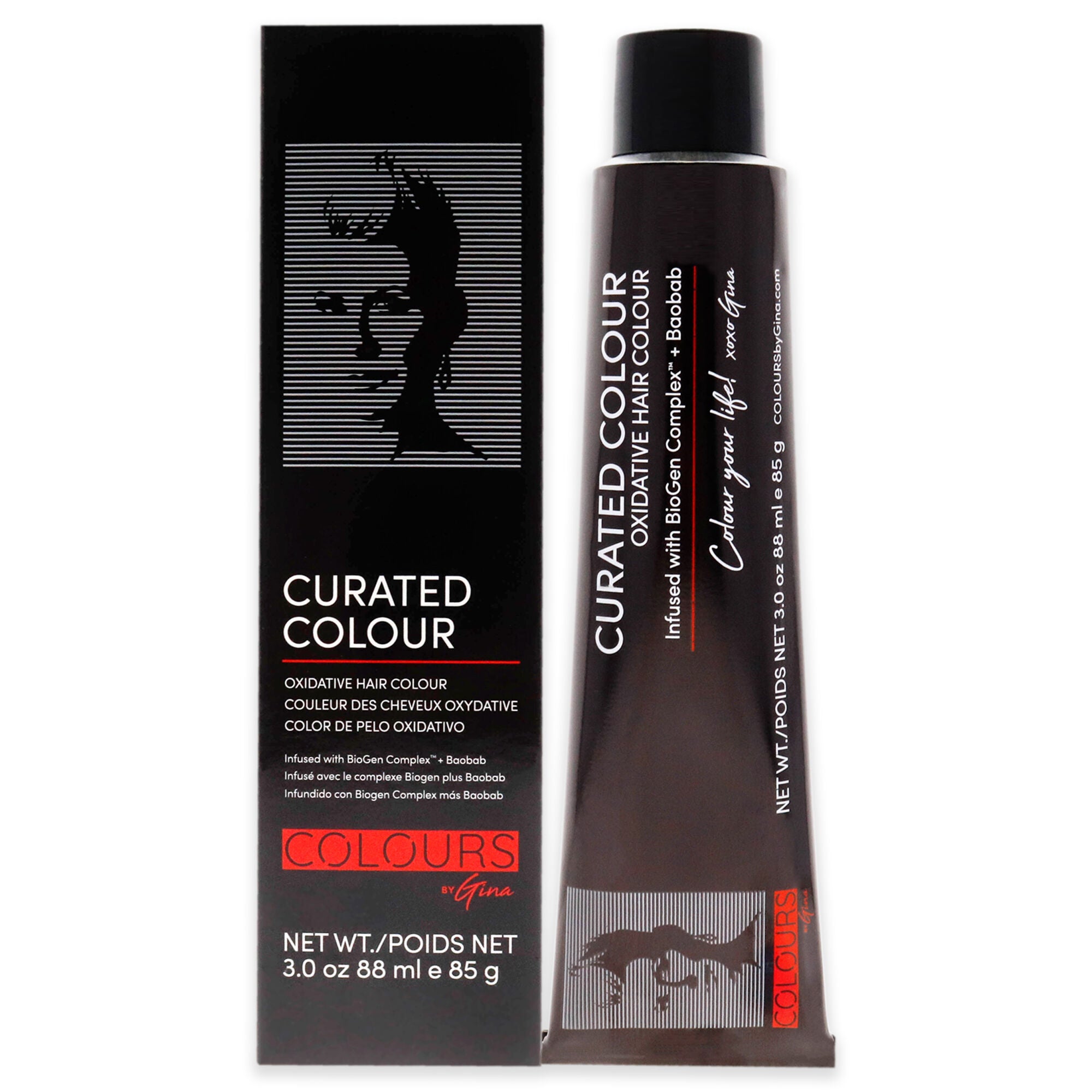 Curated Colour - 8.13-8BG Light Beige Blonde by Colours By Gina for Unisex - 3 oz Hair Color, See Description, hi-res image number 0