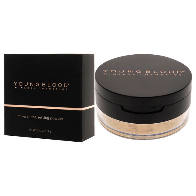 Mineral Rice Setting Powder - Dark by Youngblood for Women - 0.42 oz Powder, , alternate image number null