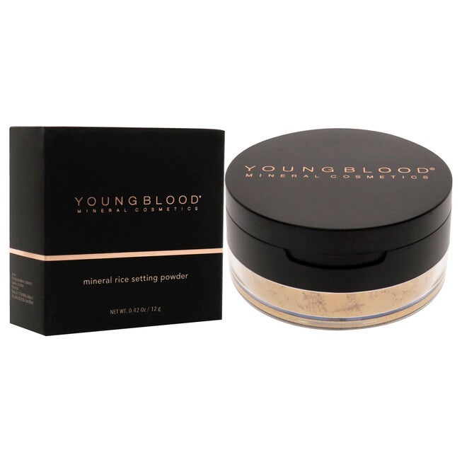 Mineral Rice Setting Powder - Dark by Youngblood for Women - 0.42 oz Powder, , alternate image number null