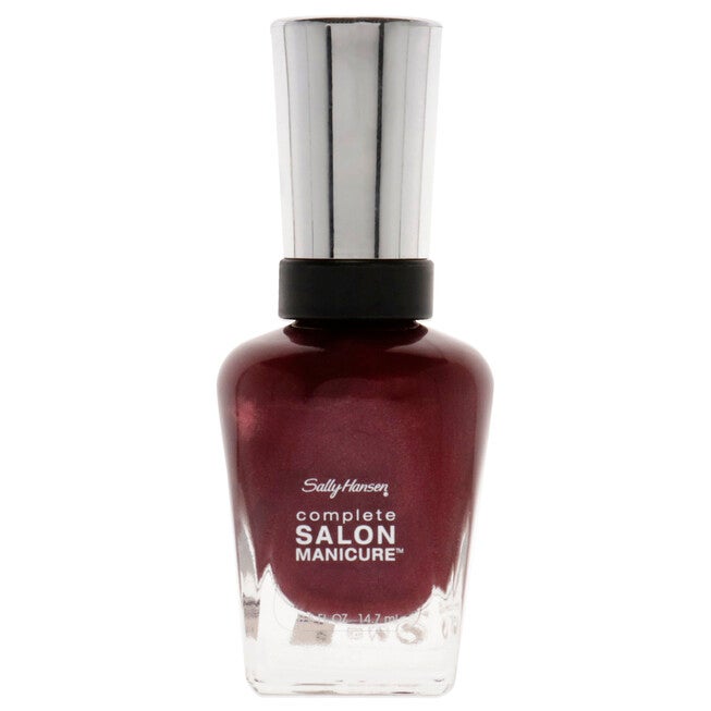 Complete Salon Manicure - 411 Wine Not by Sally Hansen for Women - 0.5 oz Nail Polish, NA, hi-res image number null