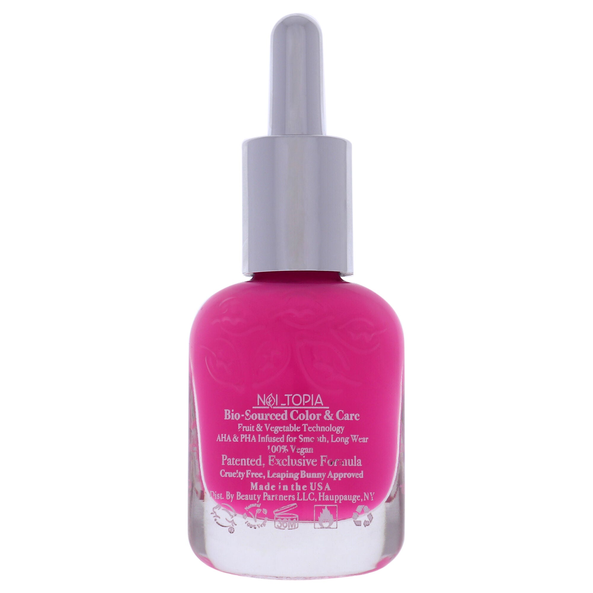 Bio-Sourced Chip Free Nail Lacquer - Birds of Paradise by Nailtopia for Women - 0.41 oz Nail Polish, See Description, alternate image number 4