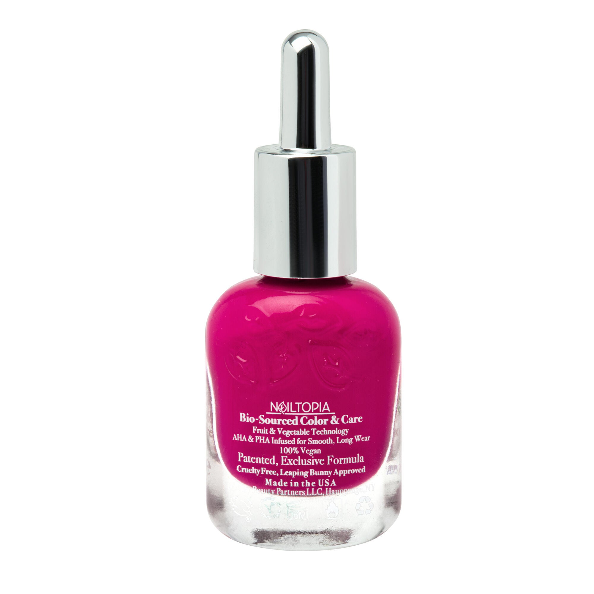 Bio-Sourced Chip Free Nail Lacquer - Spill The Juice by Nailtopia for Women - 0.41 oz Nail Polish, See Description, alternate image number 2