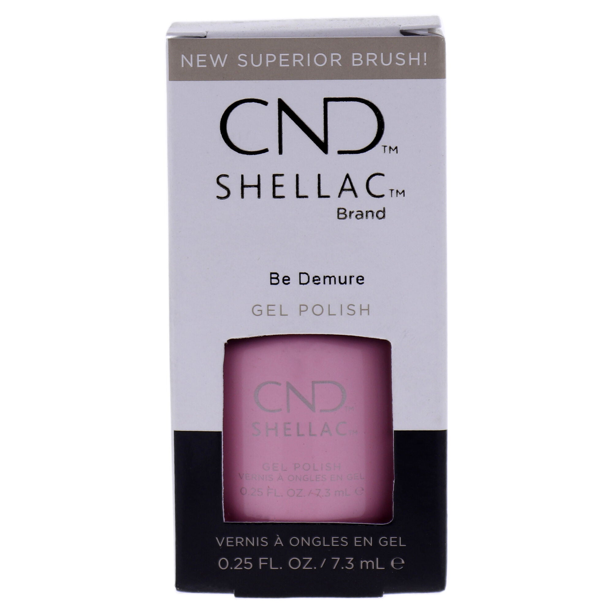 Shellac Nail Color - Be Demure by CND for Women - 0.25 oz Nail Polish, , alternate image number 2