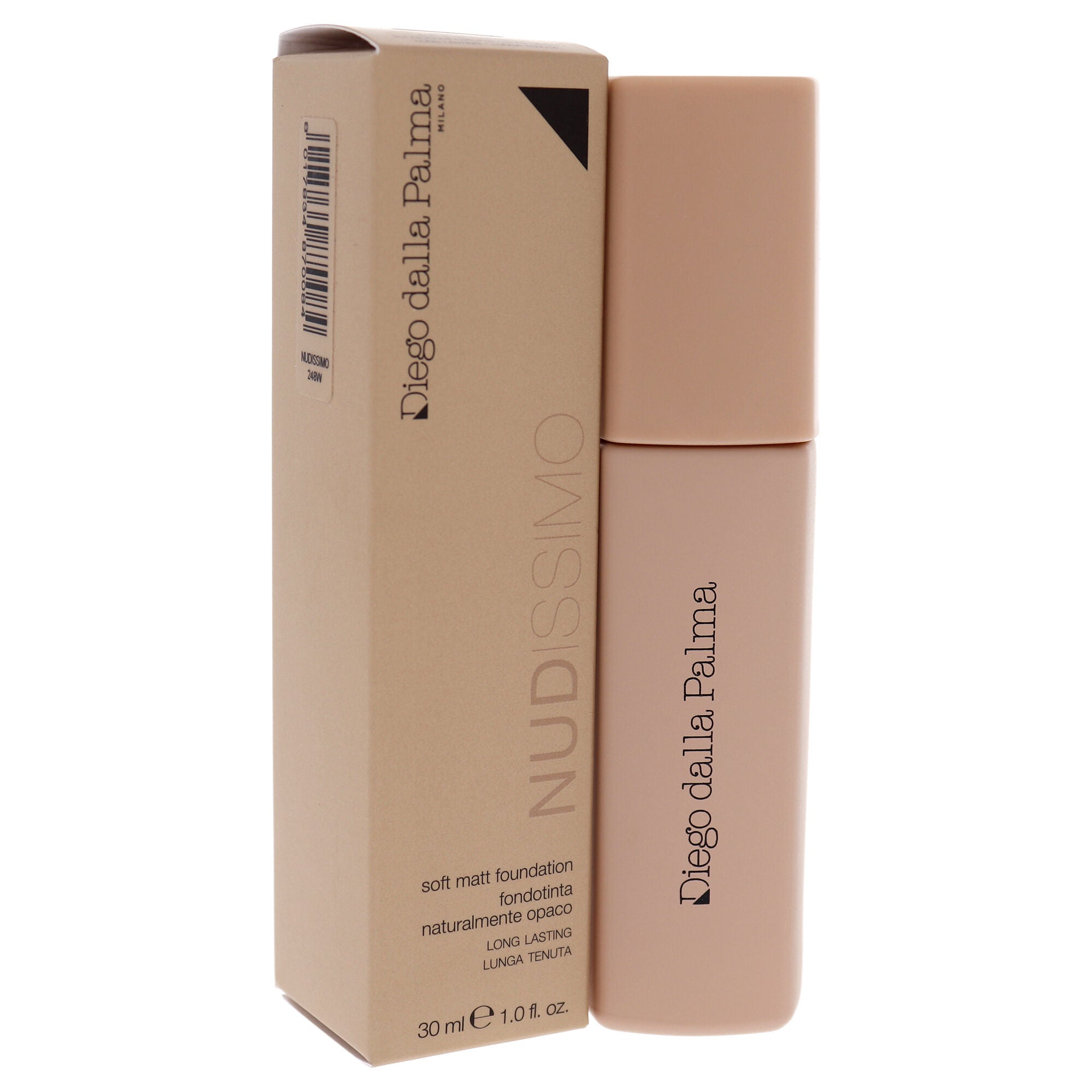 Nudissimo Soft Matt Foundation - 248W Pottery Beige by Diego Dalla Palma for Women - 1 oz Foundation, See Description, alternate image number 1