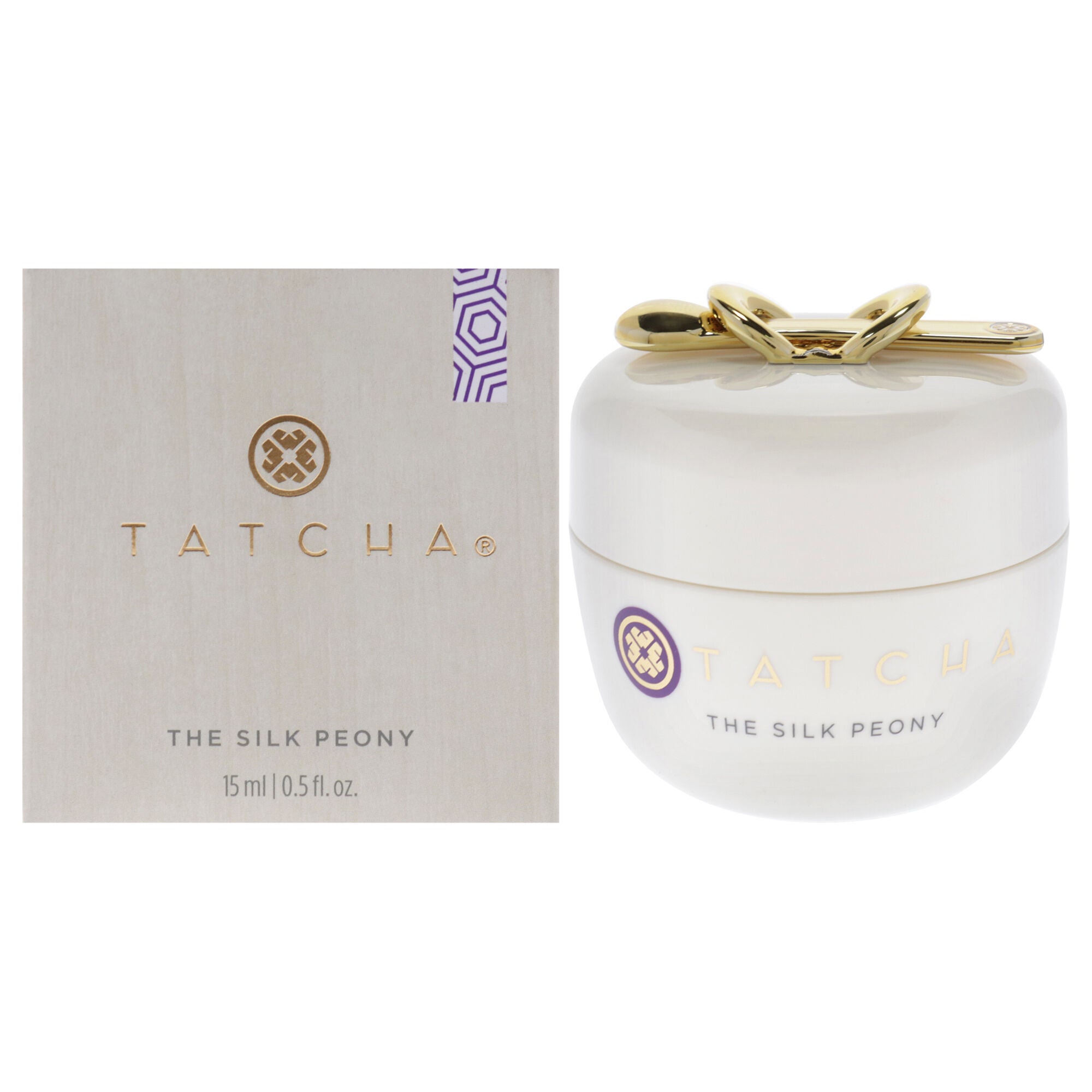 The Silk Peony Eye Cream by Tatcha for Women - 0.5 oz Cream, See Description, hi-res image number 0
