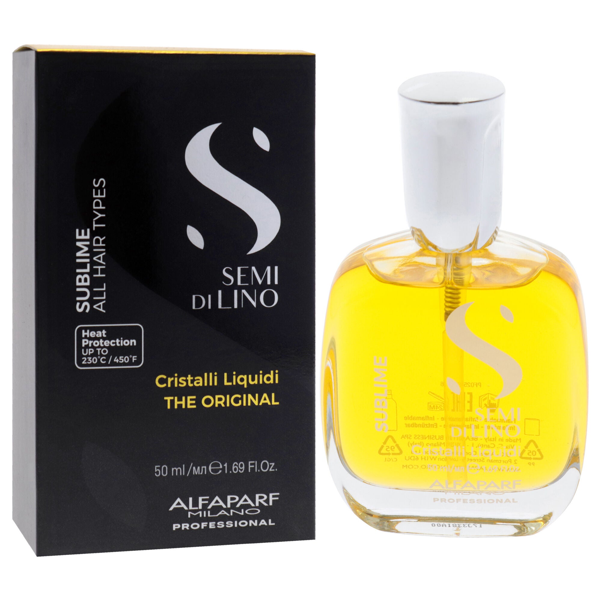 Semi Di Lino Sublime Cristalli Liquidi by Alfaparf Milano for Unisex - 1.69 oz Treatment, See Description, alternate image number 1