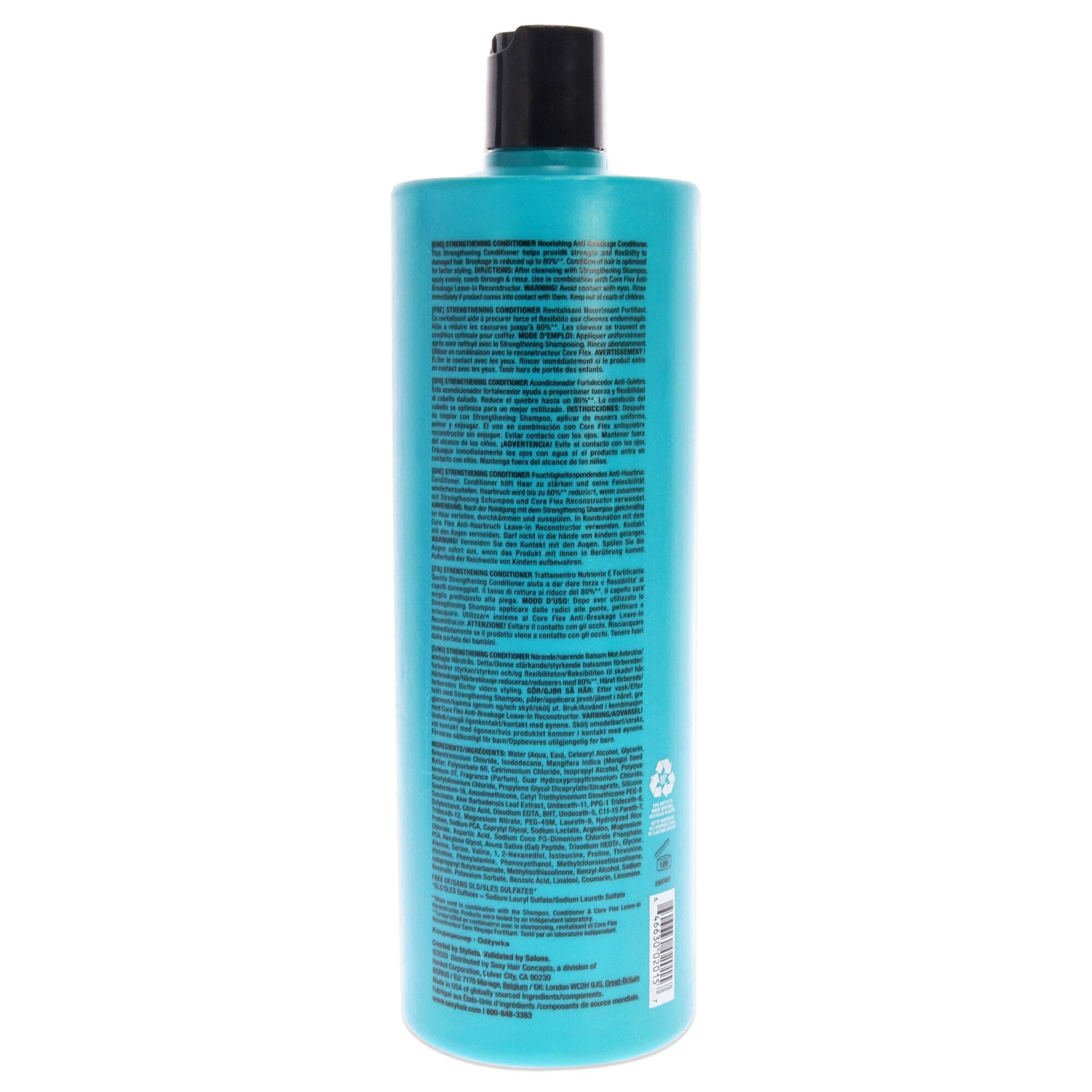 Healthy Sexy Hair Strengthening Conditioner by Sexy Hair for Unisex - 33.8 oz Conditioner, See Description, alternate image number 1
