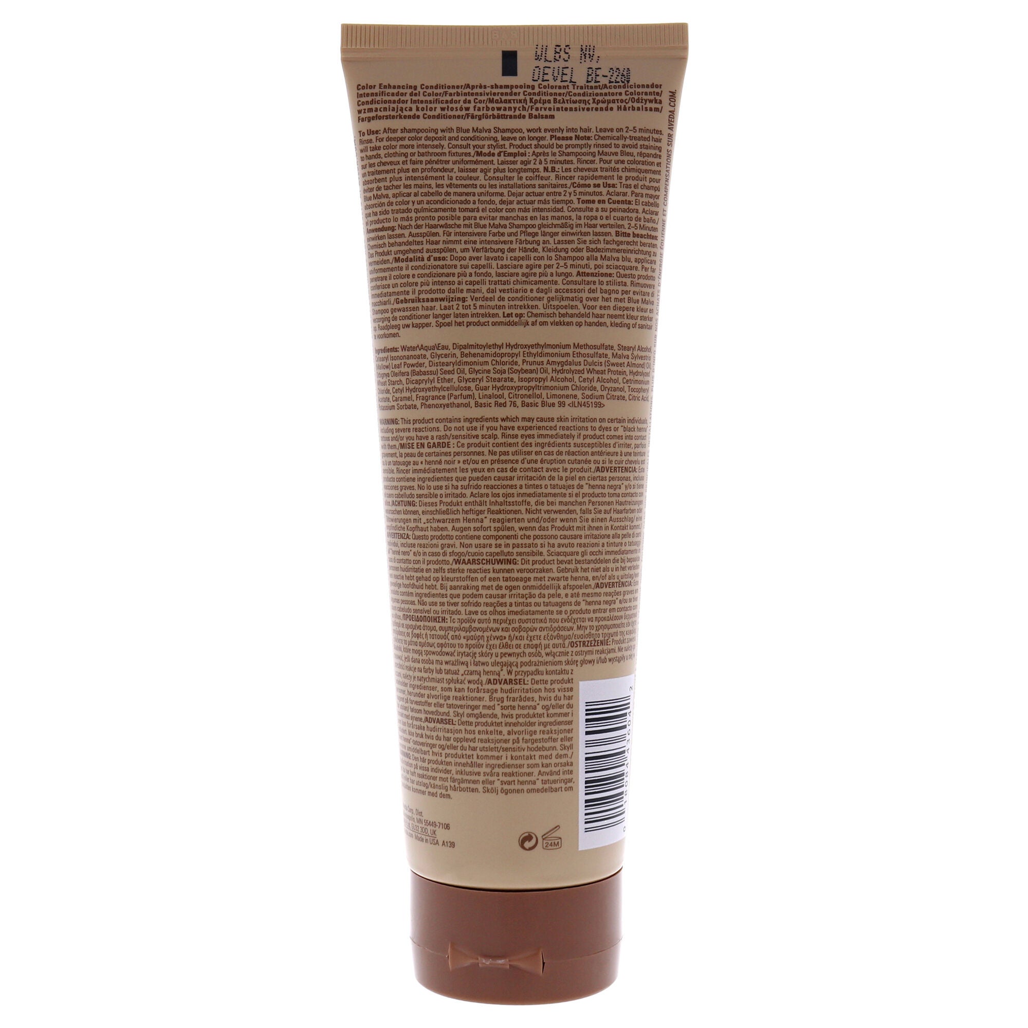 Blue Malva Color Conditioner by Aveda for Unisex - 8.5 oz Conditioner, , alternate image number 3