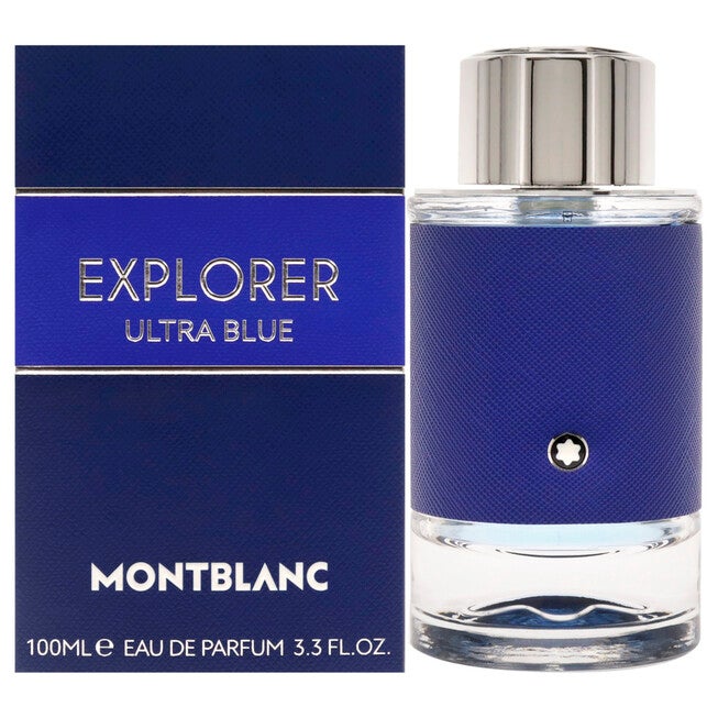 Explorer Ultra Blue by Mont Blanc for Men - 3.3 oz EDP Spray, NA, hi-res image number null