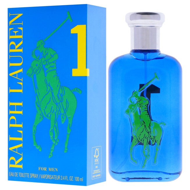 The Big Pony Collection - 1 by Ralph Lauren for Men - 3.4 oz EDT Spray (The Bracelet Edition), , alternate image number null