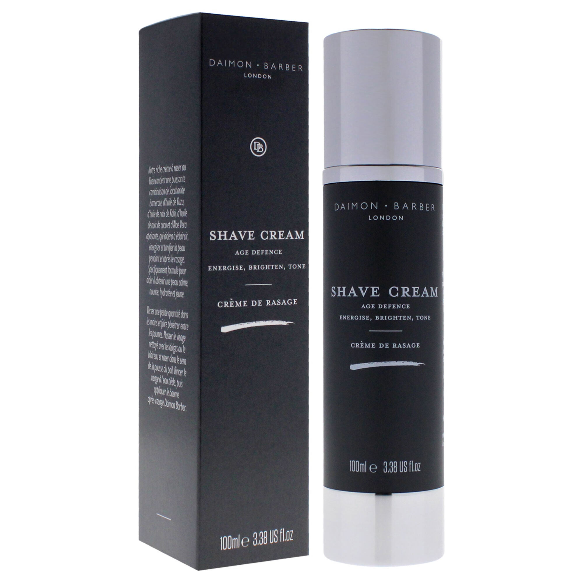 Shave Cream by Daimon Barber for Men - 3.38 oz Cream, See Description, alternate image number 2