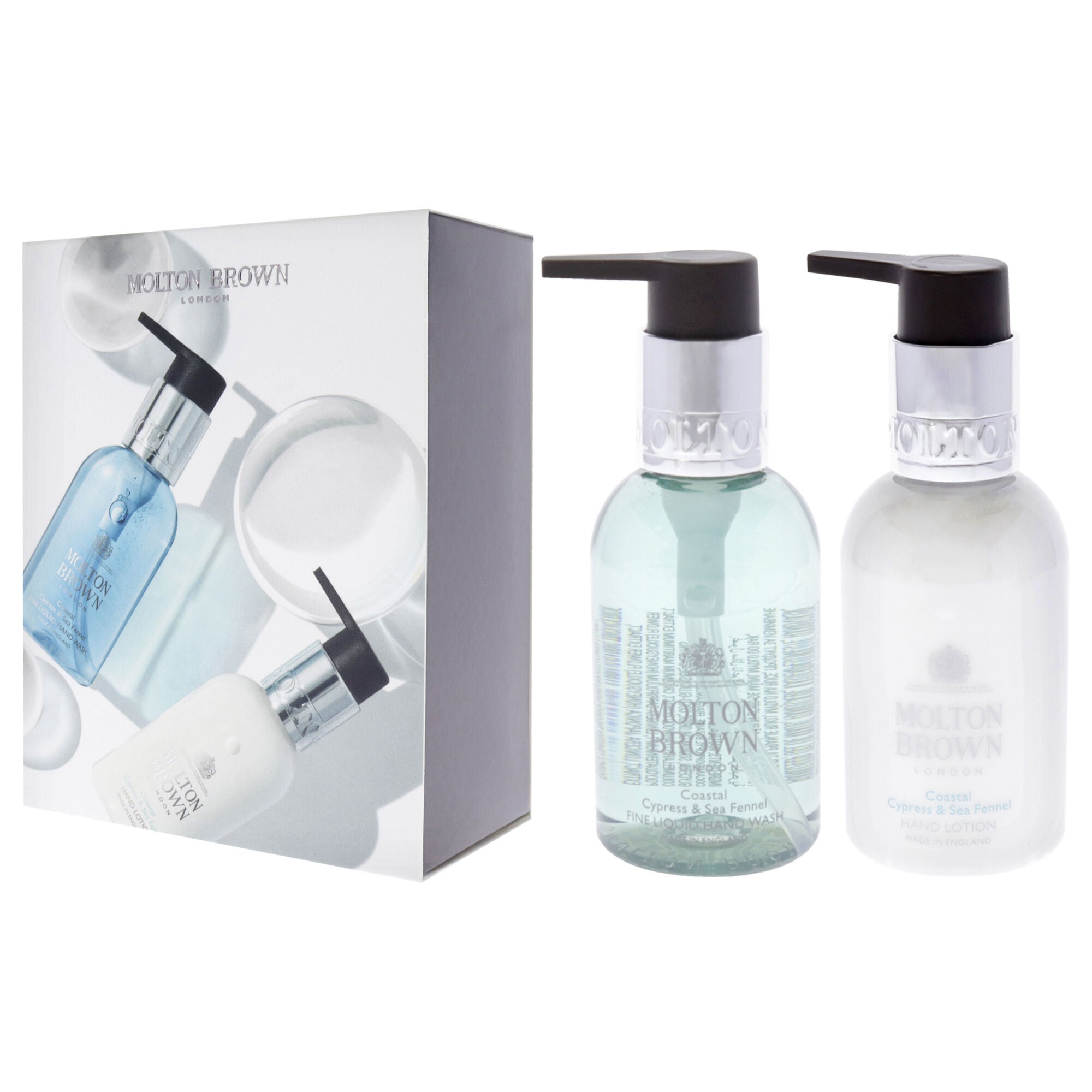 Coastal Cypress and Sea Fennel Set by Molton Brown for Unisex - 2 Pc 3.3oz Hand Wash, 3.3oz Hand Lotion, See Description, alternate image number 3