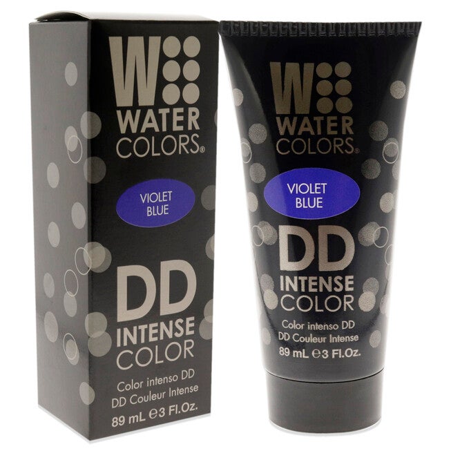 Watercolors DD Intense Color - Violet Blue by Tressa for Unisex - 3 oz Hair Color, NA, alternate image number null