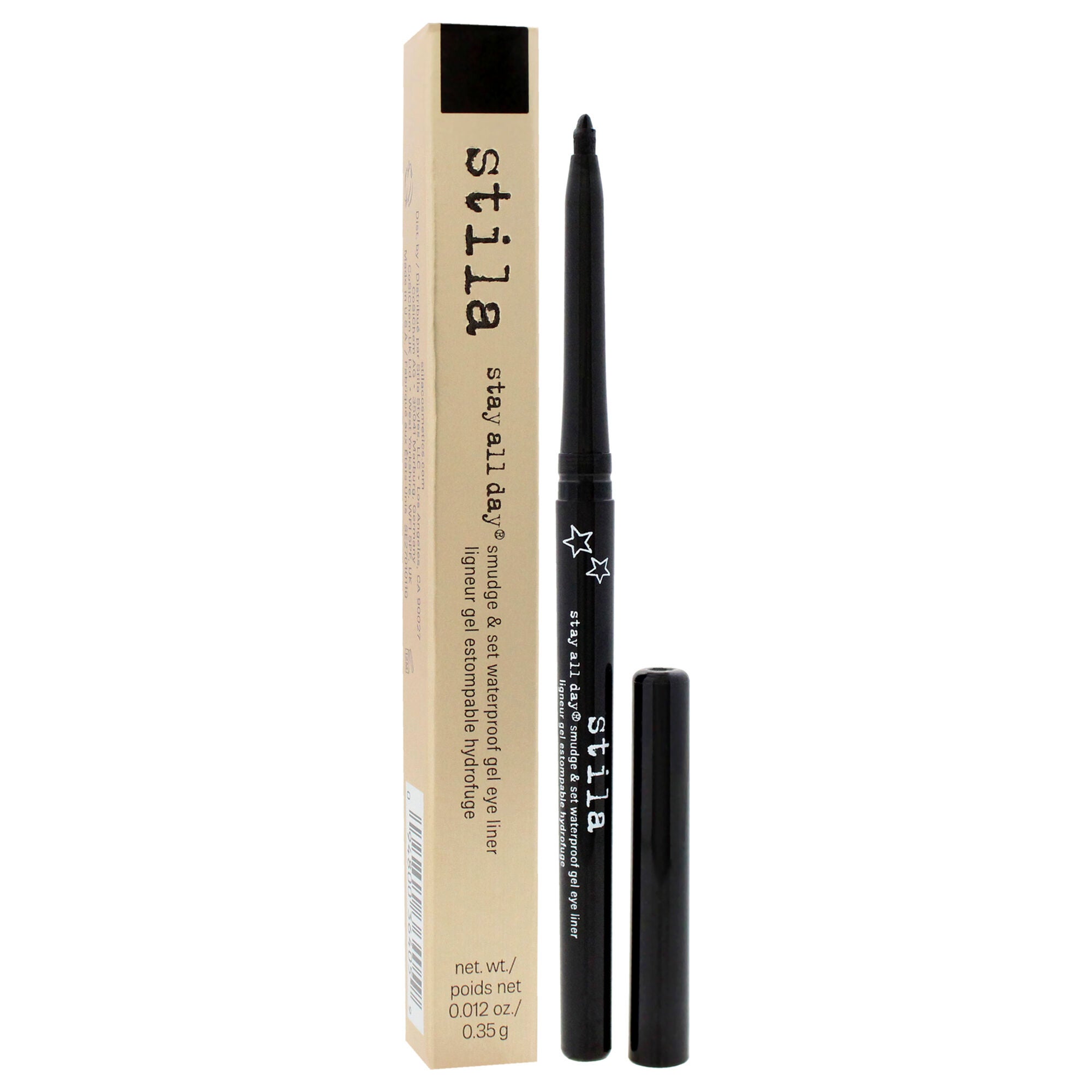 Stay All Day Smudge and Set Waterproof Gel Eye Liner - Stingray Black by Stila for Women - 0.012 oz Eyeliner, See Description, alternate image number 1