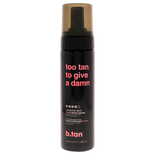 Too Tan To Give A Damn Self Tan Mousse by B.Tan for Unisex - 6.7 oz Mousse, NA, hi-res image number null