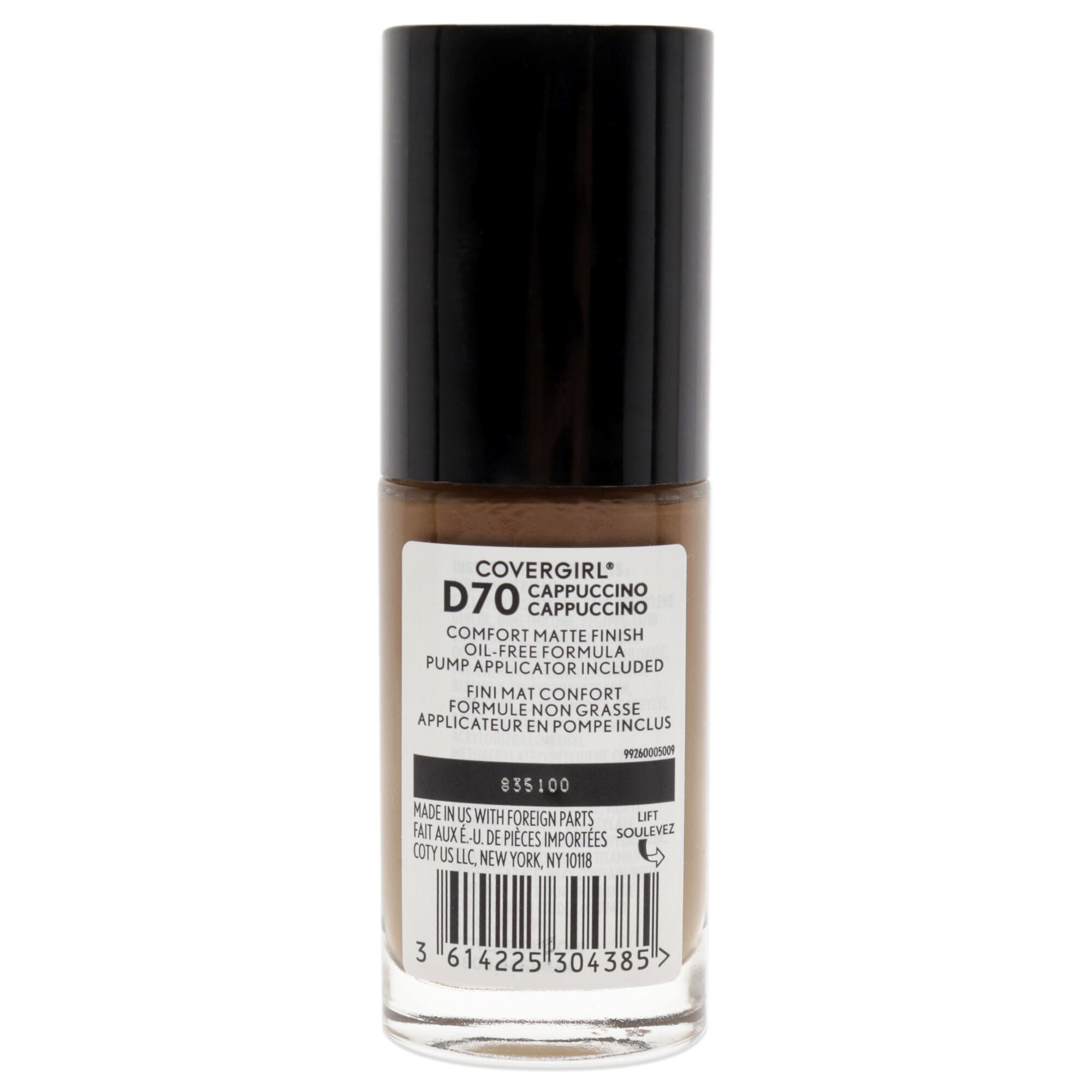 TruBlend Matte Made Liquid Foundation - D70 Cappuccino by CoverGirl for Women - 1 oz Foundation, , alternate image number 4