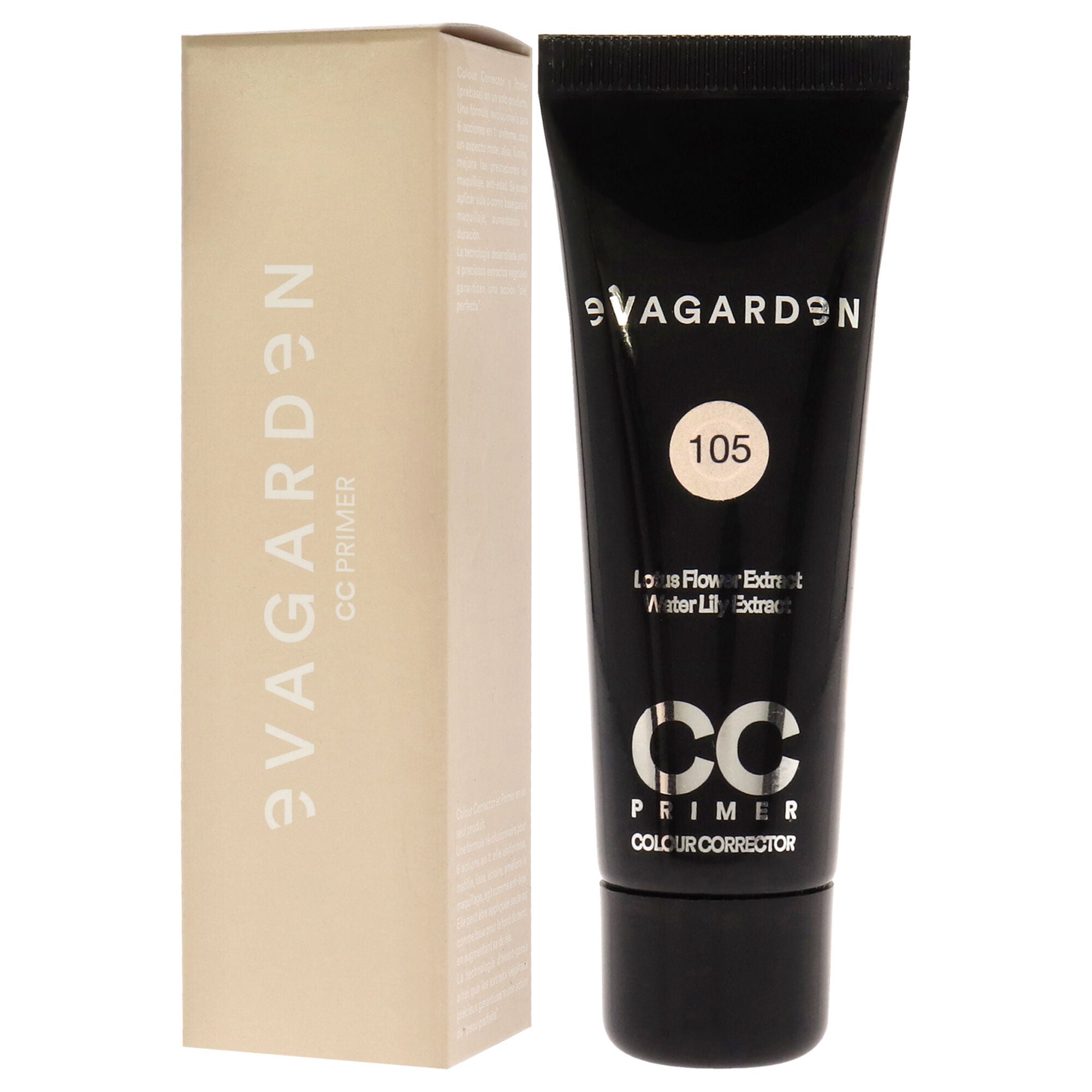 CC Primer - 105 Ivory by Evagarden for Women - 1.01 oz Primer, See Description, alternate image number 3