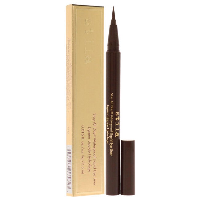 Stay All Day Waterproof Liquid Eye Liner - Dark Brown by Stila for Women - 0.016 oz Eyeliner, See Description, alternate image number null