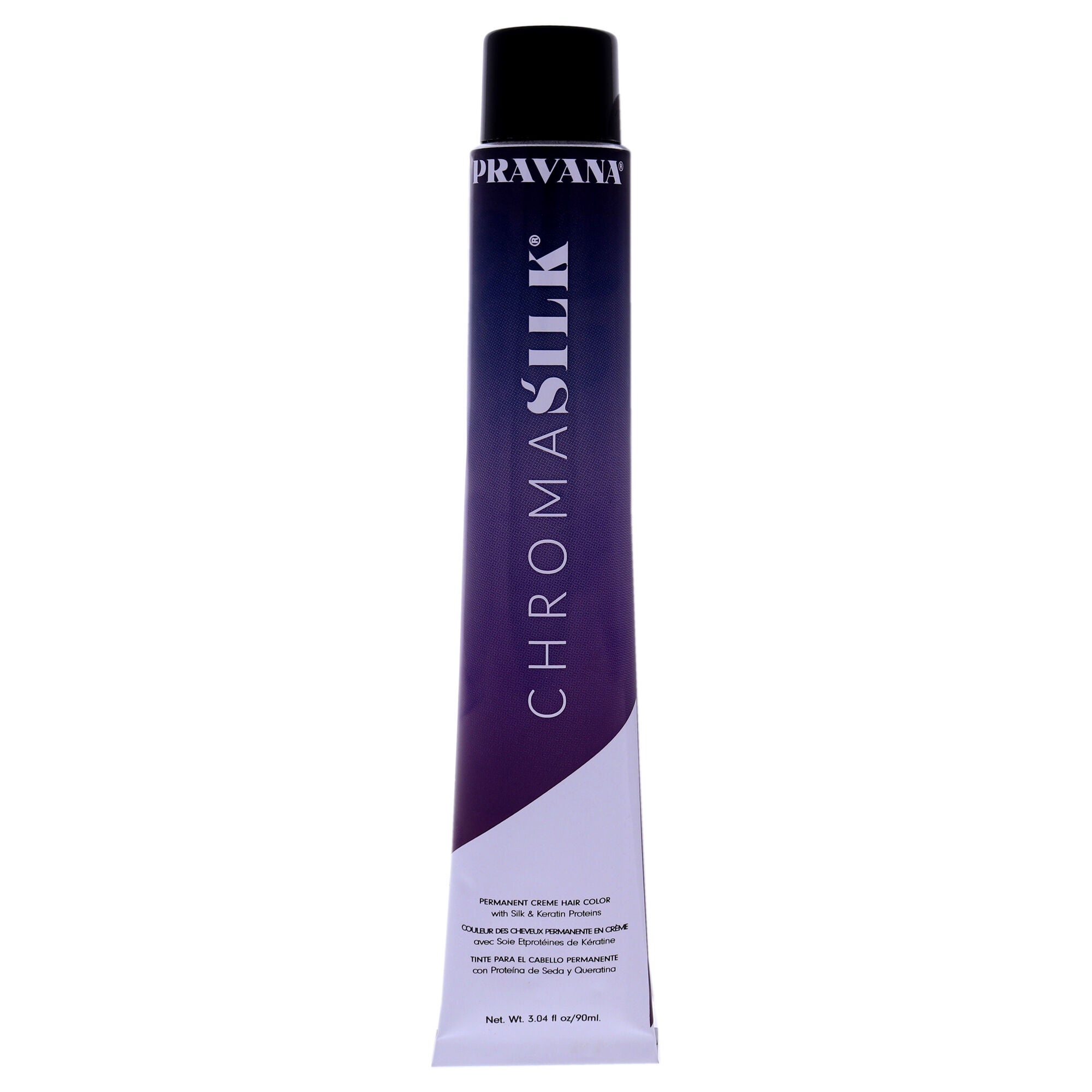 ChromaSilk Creme Hair Color - 6.11 Dark Intense Ash Blonde by Pravana for Unisex - 3 oz Hair Color, See Description, alternate image number 4