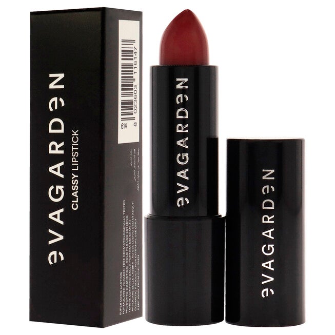 Classy Lipstick - 614 Brick Red by Evagarden for Women - 0.10 oz Lipstick, , alternate image number null