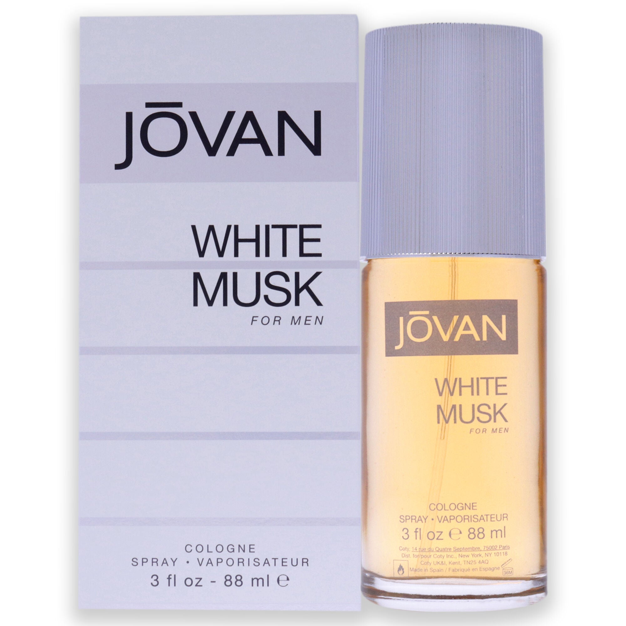 Jovan White Musk by Jovan for Men - 3 oz EDC Spray, See Description, hi-res image number 0