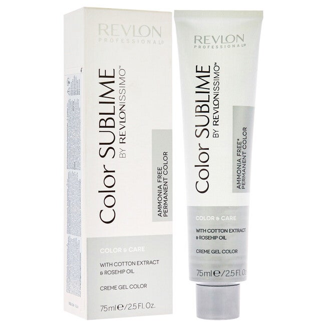 Revlonissimo Color Sublime - 7.4 Medium Copper Blonde by Revlon for Unisex - 2.5 oz Hair Color, , alternate image number null