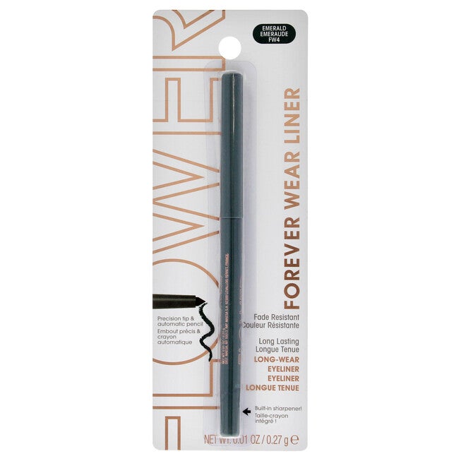 Forever Wear Liner Long-Wear Eyeliner - FW4 Emerald by Flower Beauty for Women - 0.01 oz Eyeliner, NA, hi-res image number null