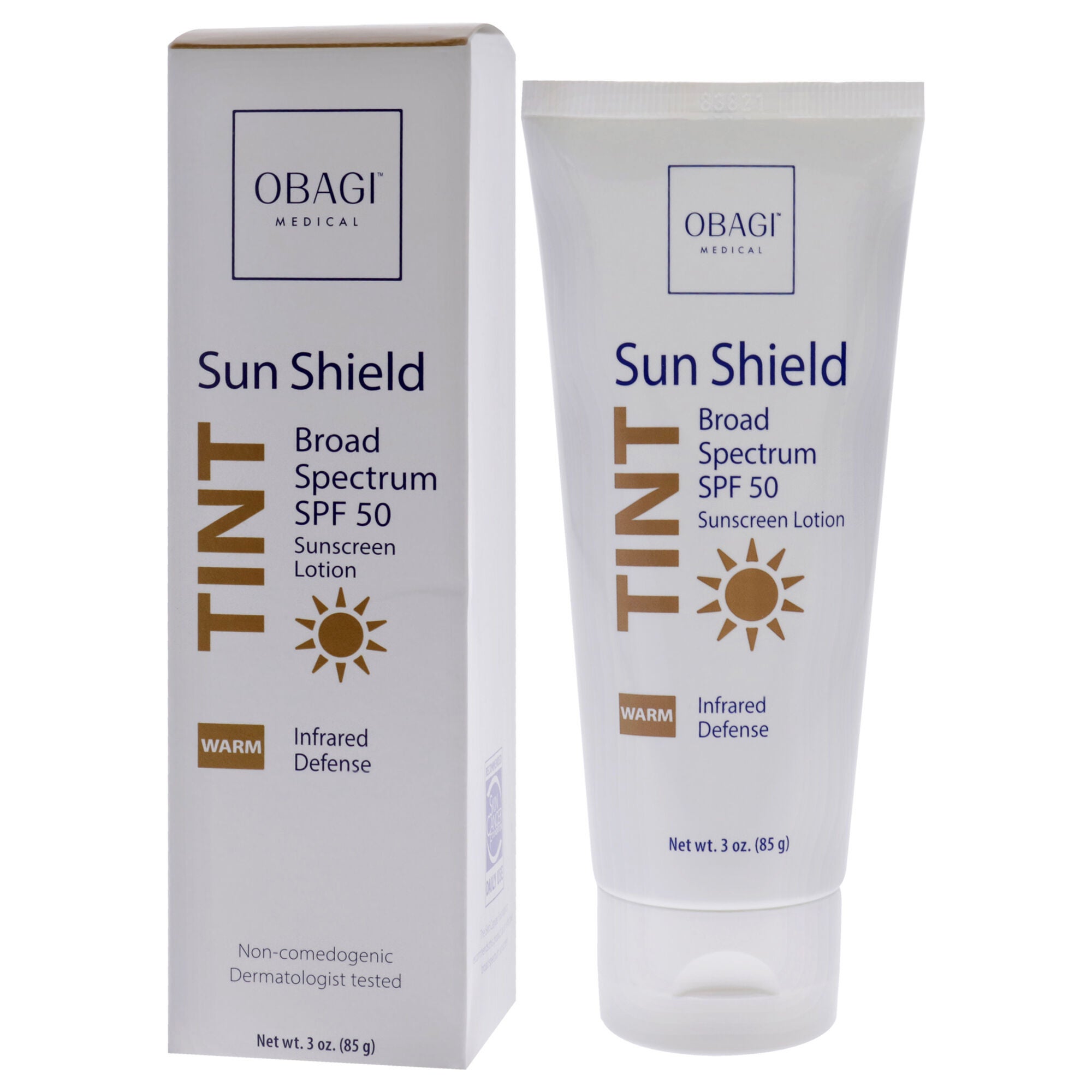 Sun Shield Tint SPF 50 - Warm by Obagi for Unisex - 3 oz Sunscreen, See Description, alternate image number 3
