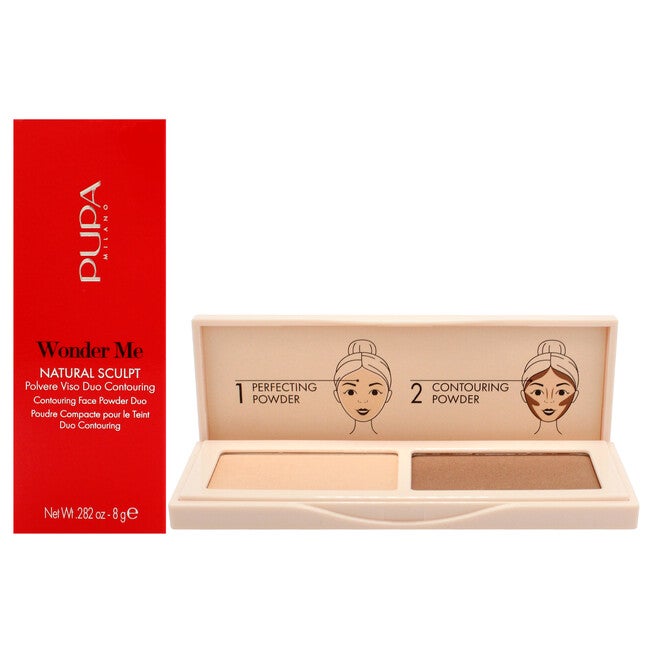 Wonder Me Natural Sculpt - 002 Medium-Dark Skin by Pupa Milano for Women - 0.282 oz Makeup, NA, hi-res image number null