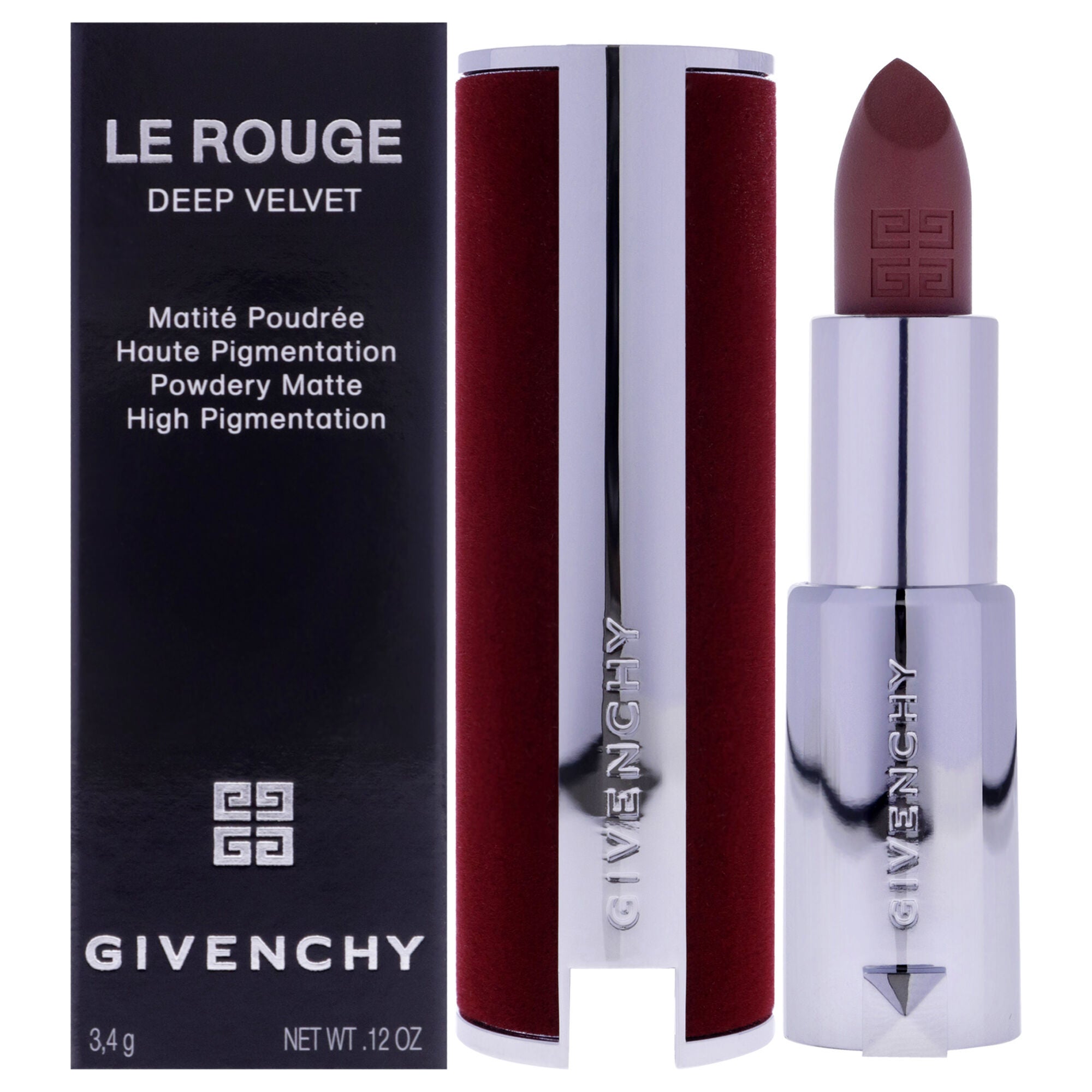 Le Rouge Deep Velvet Matte Lipstick - 10 by Givenchy for Women - 0.12 oz Lipstick, See Description, hi-res image number 0