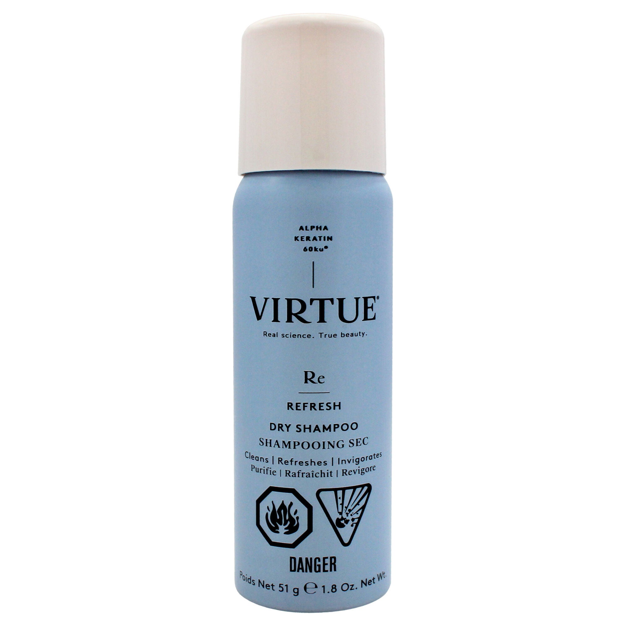 Refresh Dry Shampoo by Virtue for Unisex - 1.8 oz Dry Shampoo, See Description, hi-res image number 0