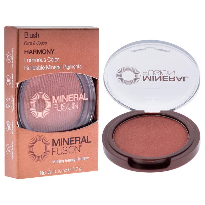 Blush - Harmony by Mineral Fusion for Unisex - 0.10 oz Blush, NA, alternate image number null