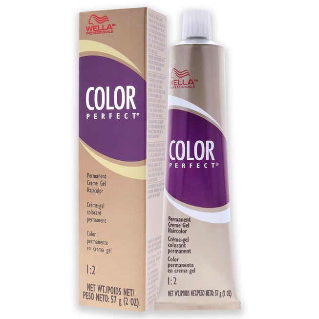 Color Charm Permanent Hair Color Gel - 5A Light Ash Brown by Wella for Unisex - 2 oz Hair Color, NA, alternate image number null