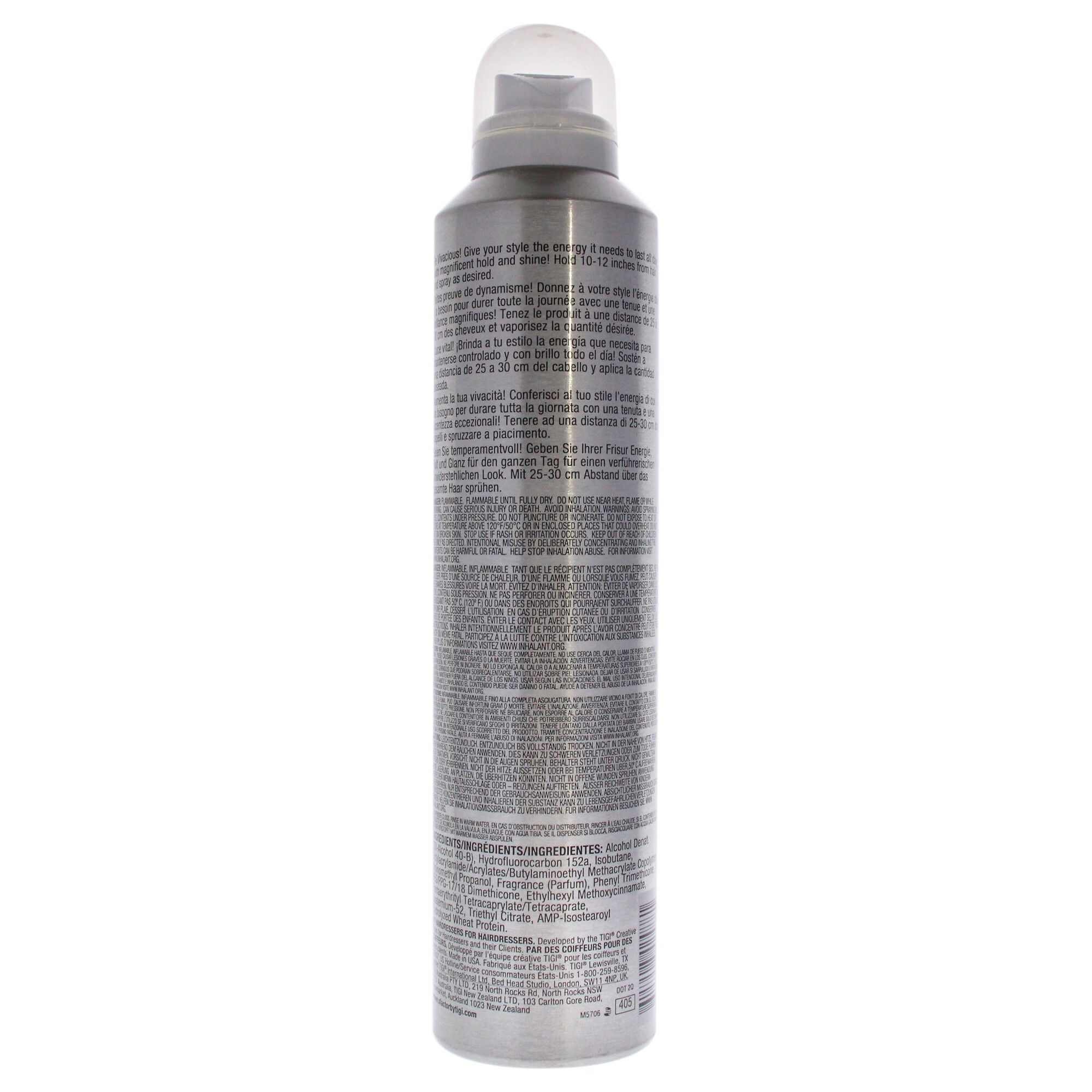 S-Factor Vivacious Hair Spray by TIGI for Unisex - 8.9 oz Hair Spray, See Description, alternate image number 1
