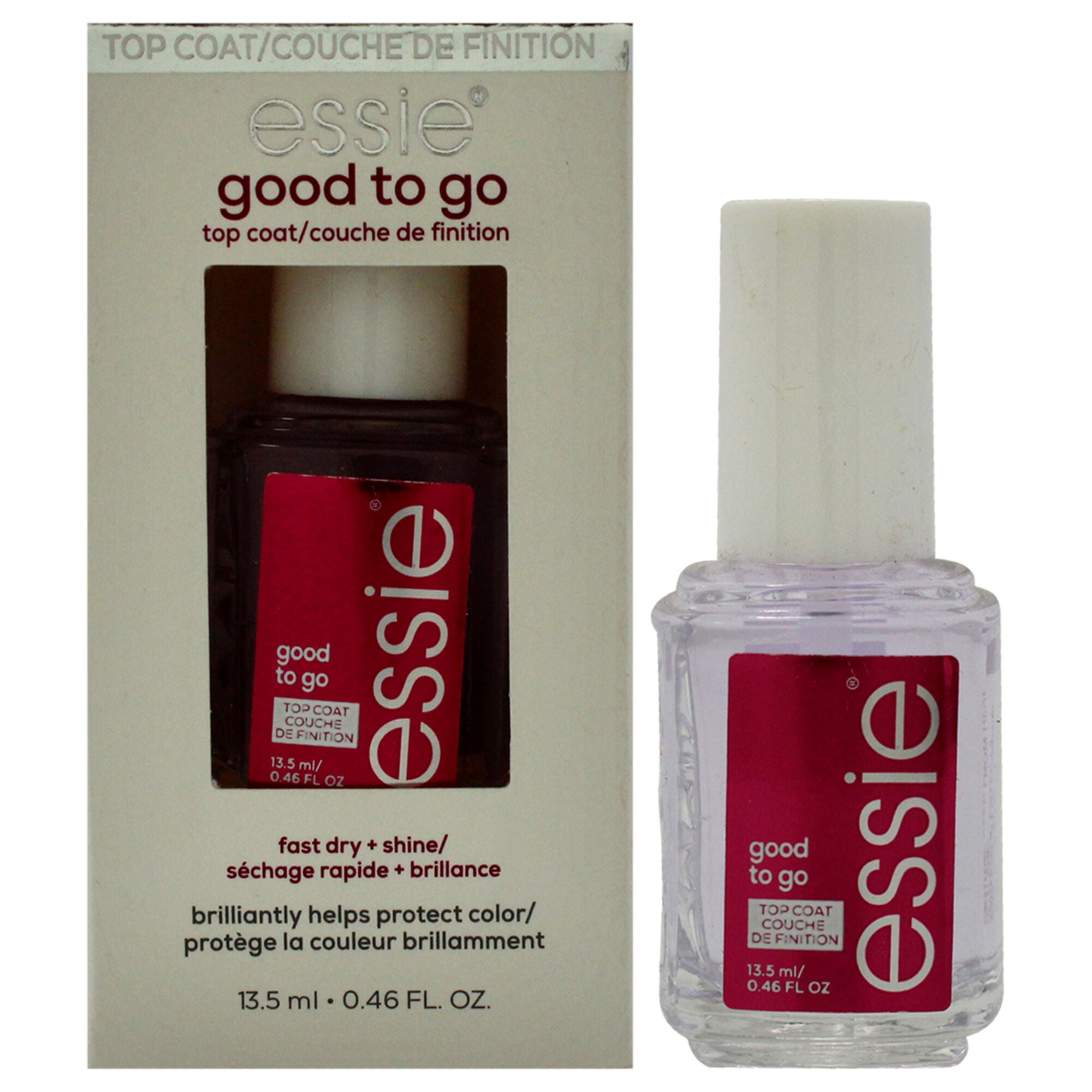 Essie Good To Go Top Coat by Essie for Women - 0.46 oz Nail Polish, See Description, hi-res image number 0