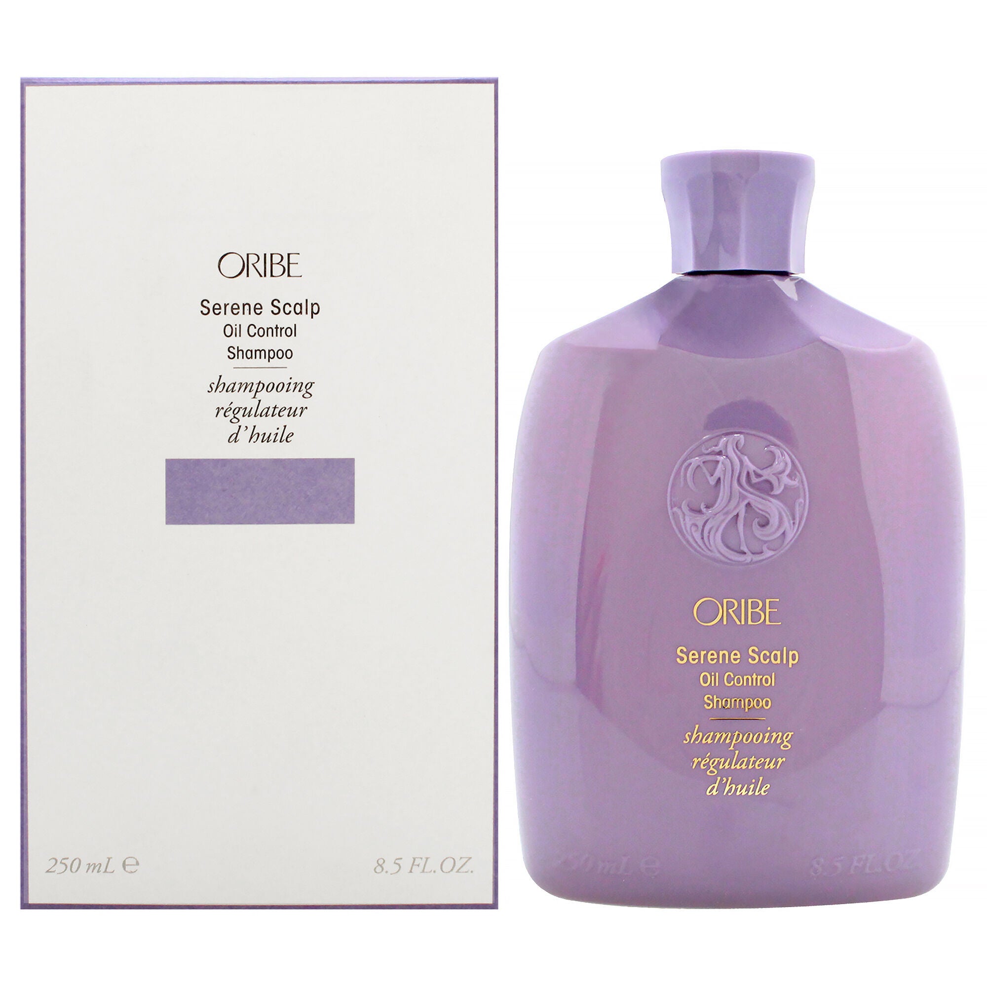 Serene Scalp Oil Control Shampoo by Oribe for Unisex - 8.5 oz Shampoo, White, hi-res image number 0