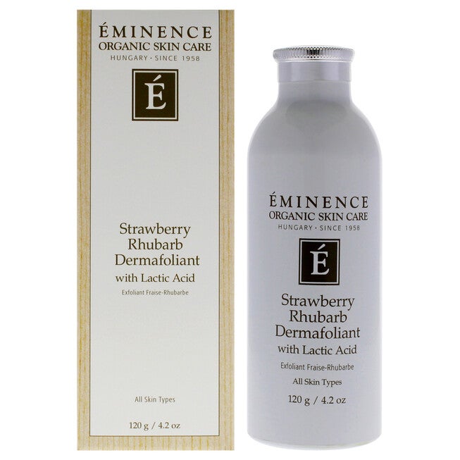 Strawberry Rhubarb Dermafoliant With Lactic Acid by Eminence for Unisex - 4.2 oz Exfoliator, NA, hi-res image number null
