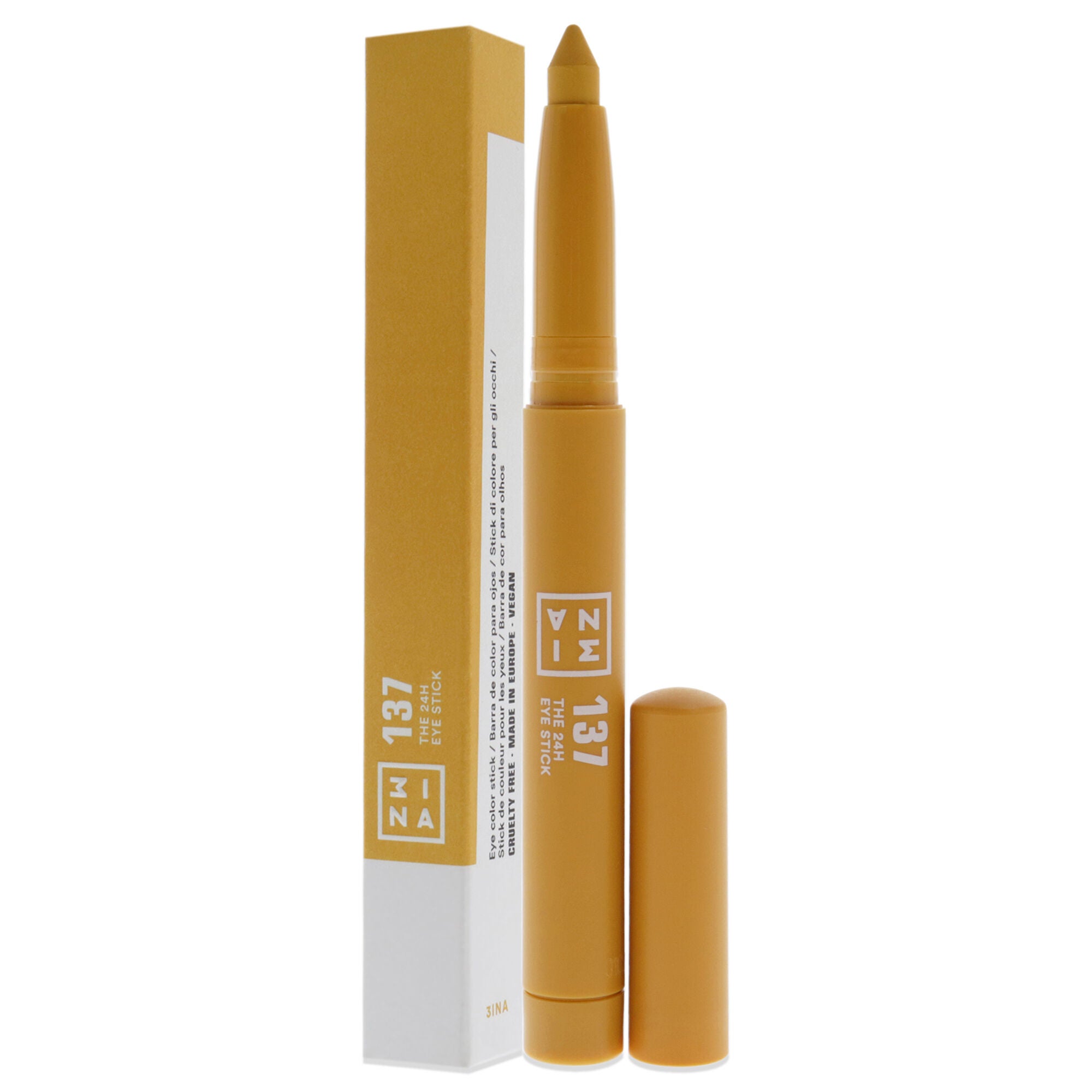 The 24H Eye Stick - 137 Yellow by 3INA for Women - 0.049 oz Eye Shadow, , alternate image number 7