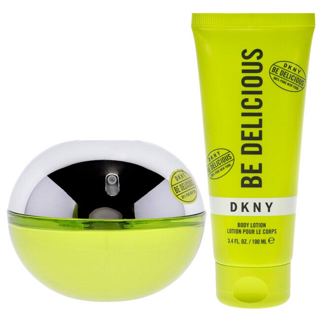 DKNY Be Delicious by Donna Karan for Women - 2 Pc Gift Set 3.4oz EDP Spray, 3.4oz Body Lotion, See Description, alternate image number 1