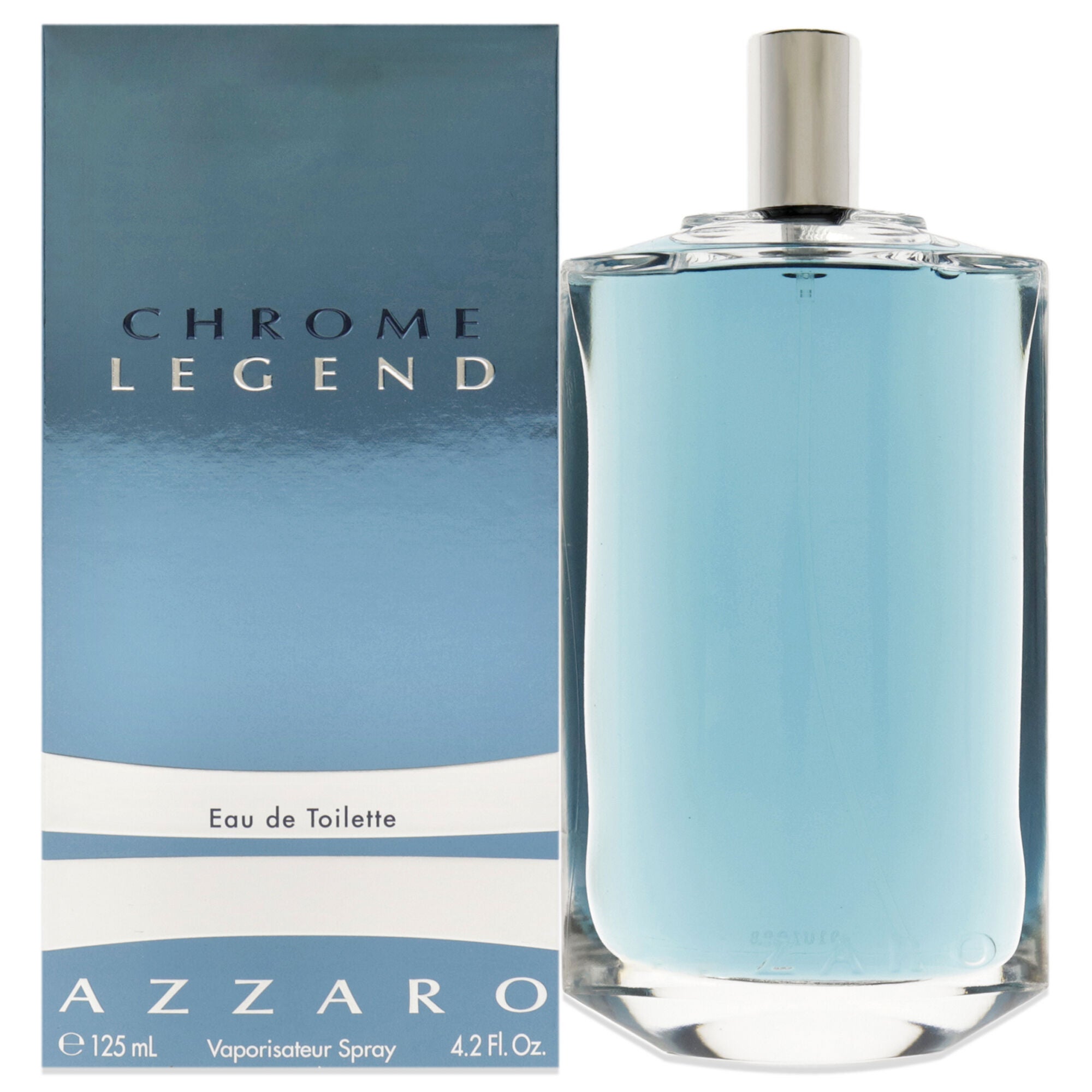 Chrome Legend by Azzaro for Men - 4.2 oz EDT Spray, See Description, hi-res image number 0
