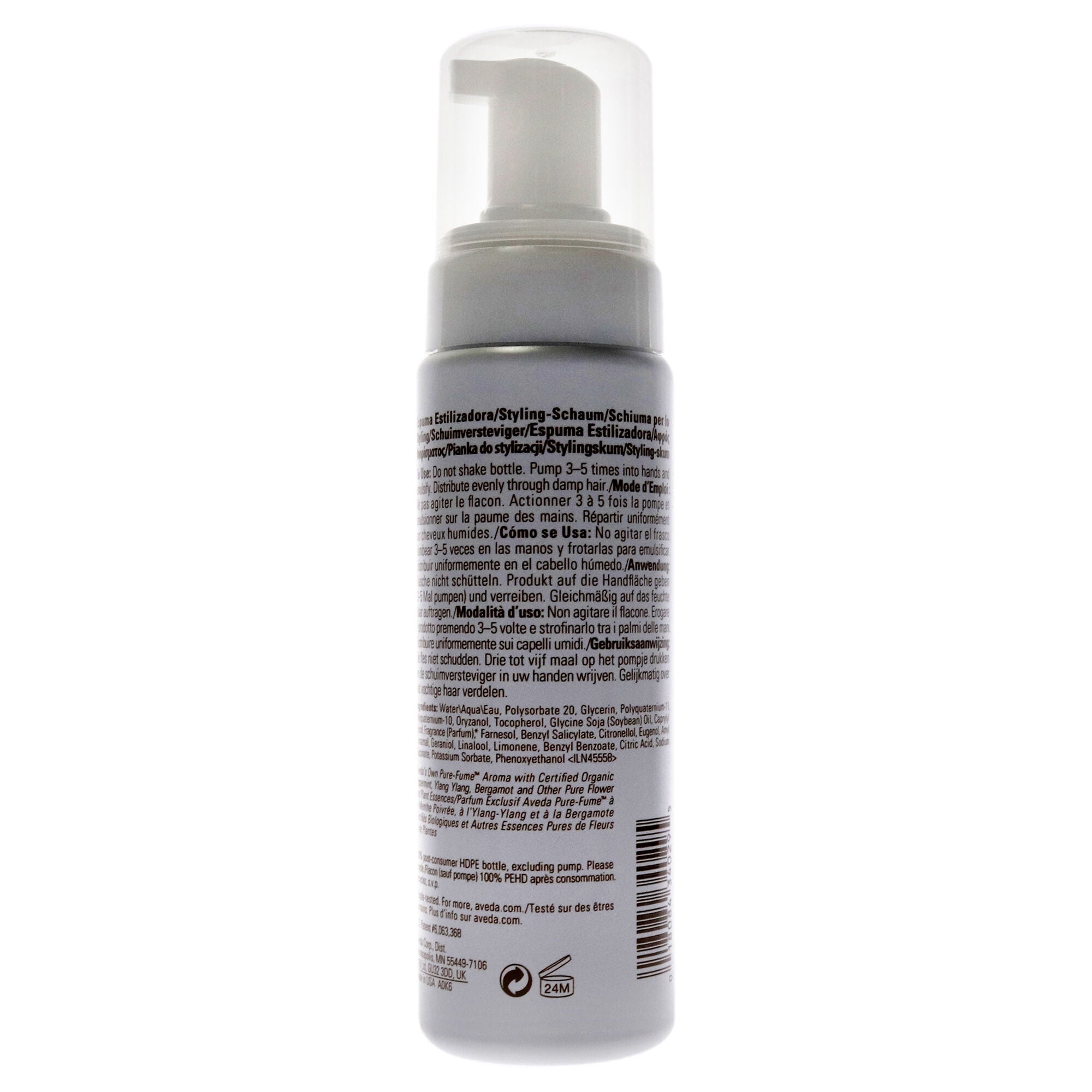 Phomollient Styling Foam by Aveda for Unisex - 6.7 oz Foam, See Description, alternate image number 2