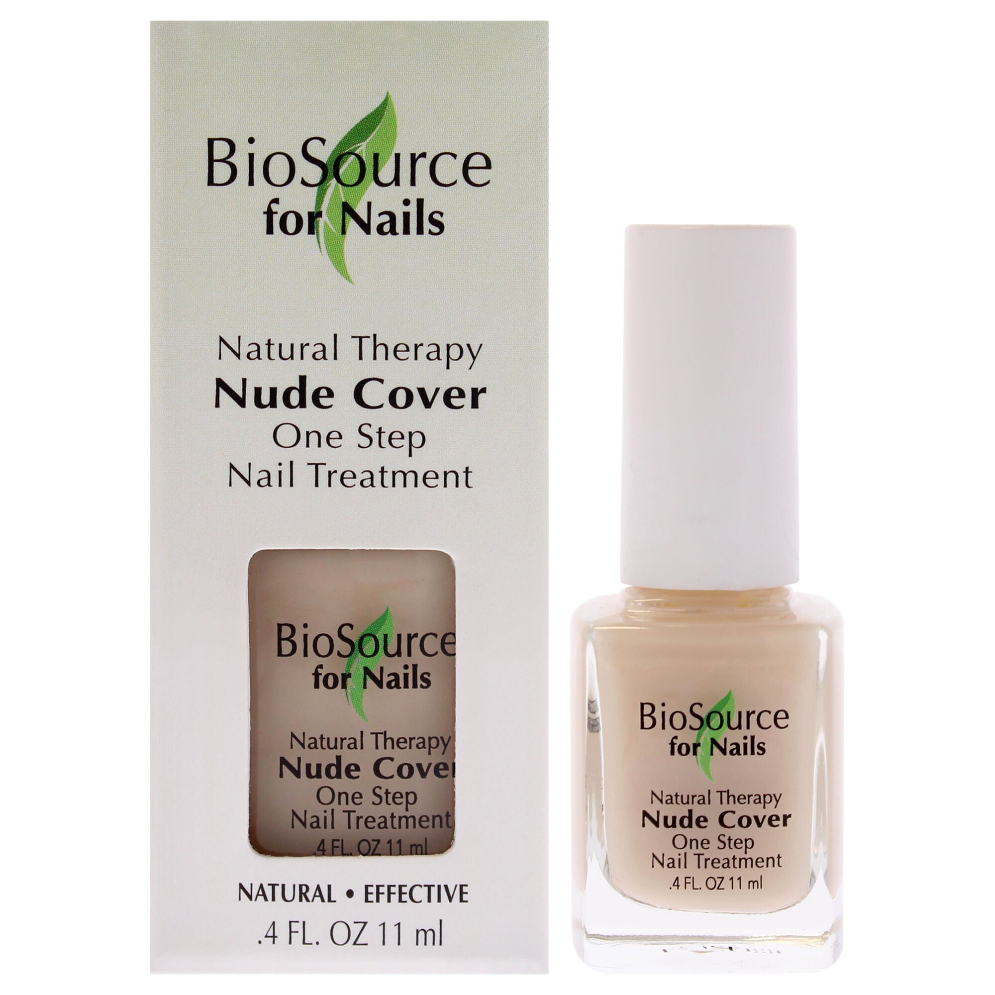 Natural Therapy Nude Cover by BioSource for Women - 0.4 oz Nail Treatment, See Description, hi-res image number 0