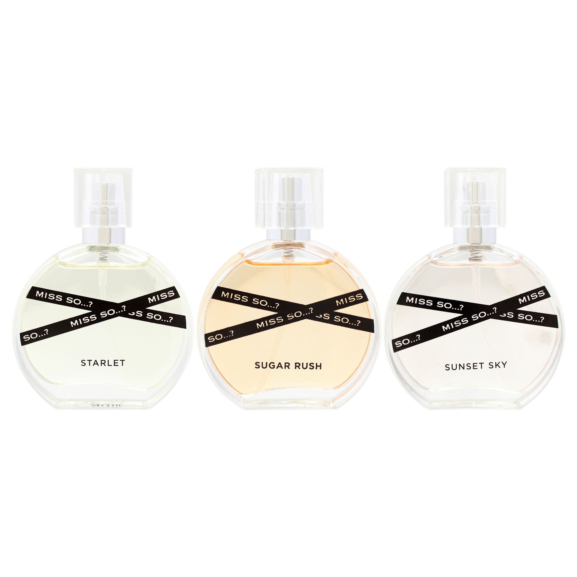 Miss So Set by So?? for Women - 3 Pc Gift Set 1oz Starlet EDP Spray, 1oz Sugar Rush EDP Spray, 1oz Sunset Sky EDP Spray, See Description, alternate image number 1