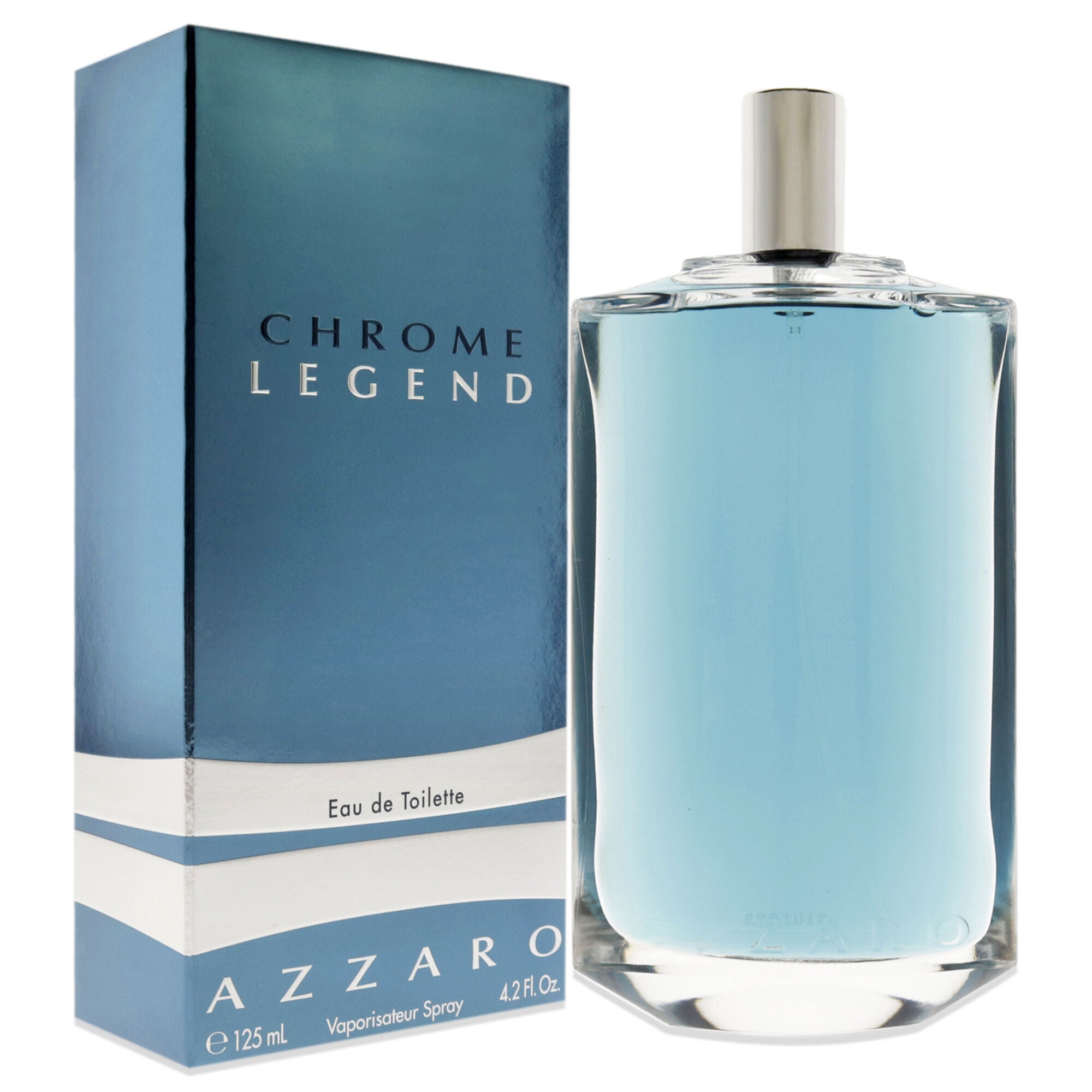 Chrome Legend by Azzaro for Men - 4.2 oz EDT Spray, See Description, alternate image number 1