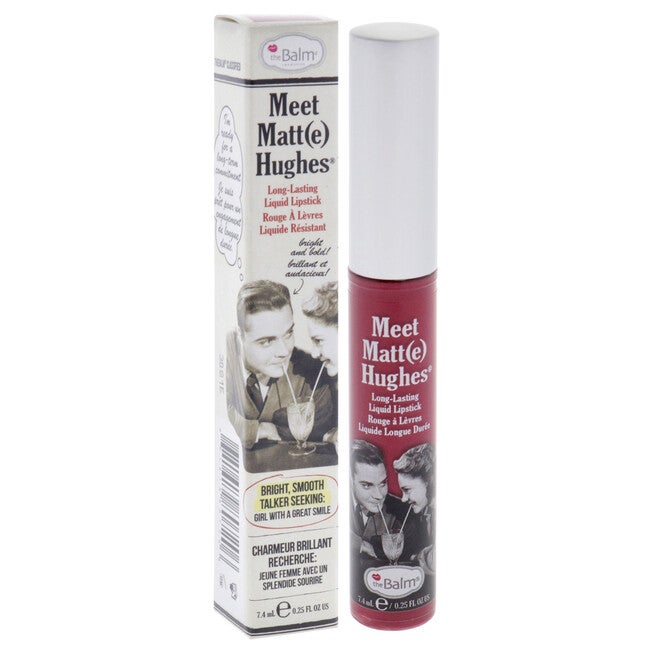 Meet Matte Hughes Long Lasting Liquid Lipstick - Dedicated by the Balm for Women - 0.25 oz Lip Gloss, NA, alternate image number null