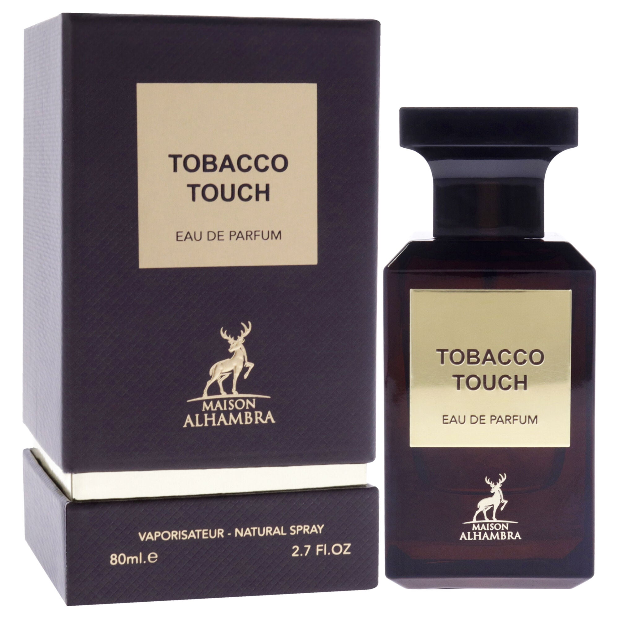 Tobacco Touch by Maison Alhambra for Men - 2.7 oz EDP Spray, See Description, alternate image number 1