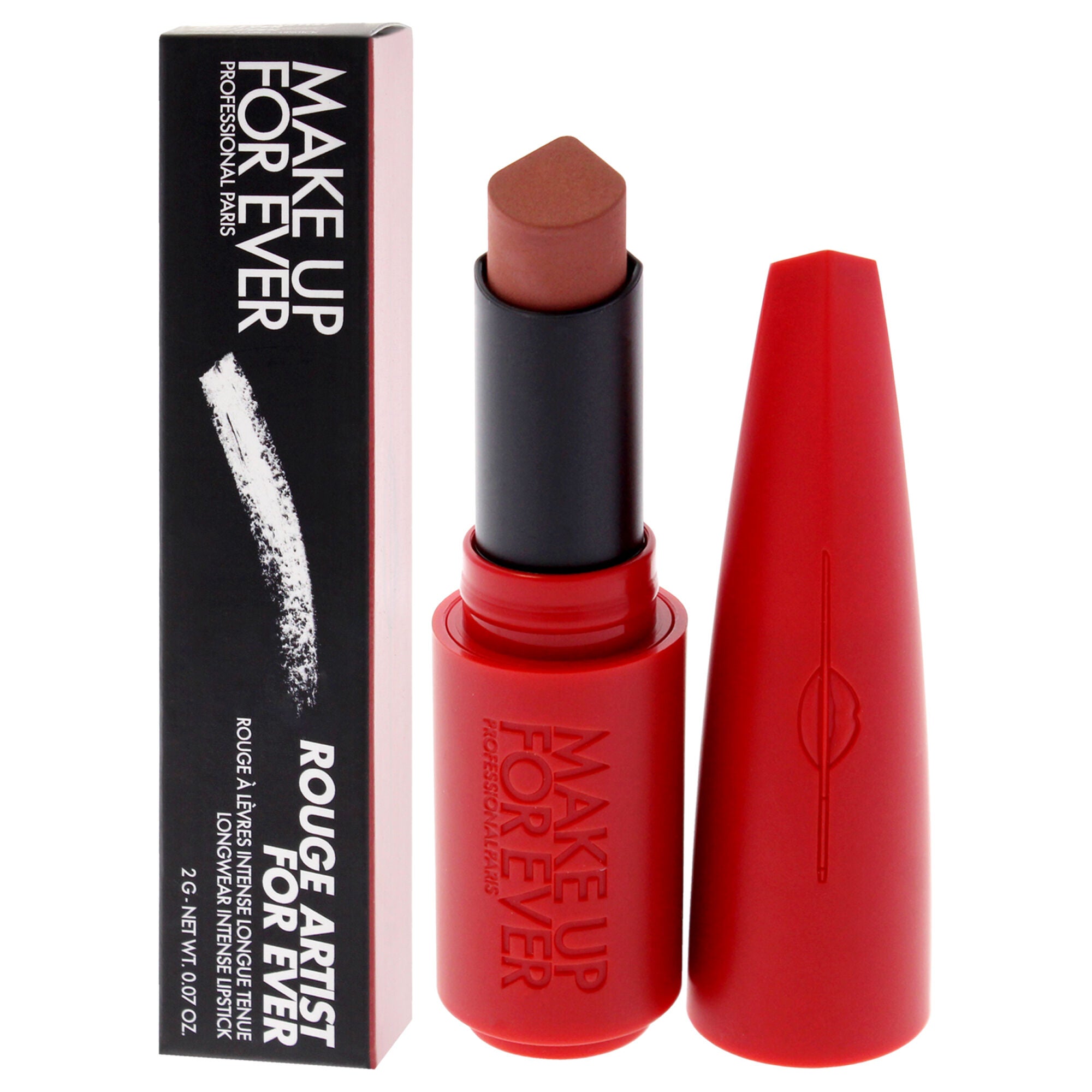 Rouge Artist For Ever Matte Lipstick - 606 Wherever Walnut by Make Up For Ever for Women - 0.07 oz Lipstick, Brown, alternate image number 3