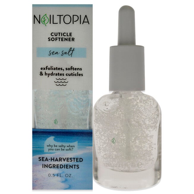 Dead Sea Salt Cuticle Softener by Nailtopia for Women - 0.41 oz Nail Treatment, NA, hi-res image number null